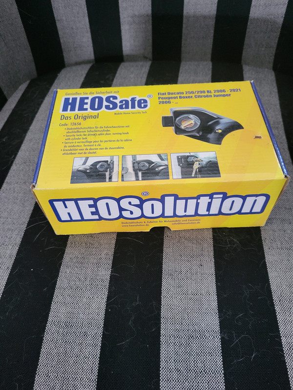 Heosafe sloten camper
