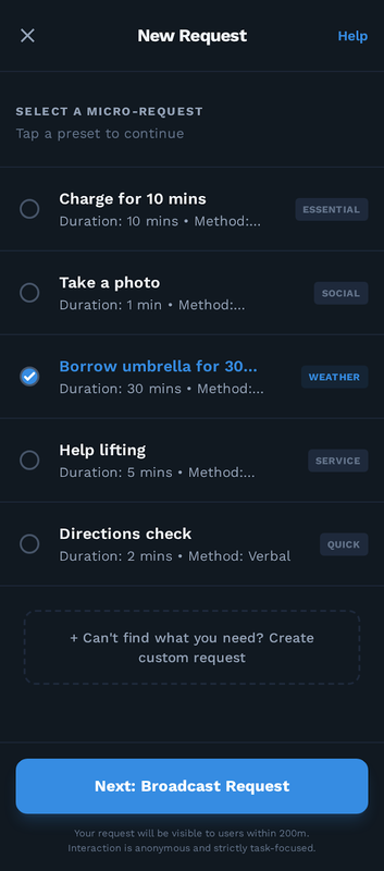 Request Selection