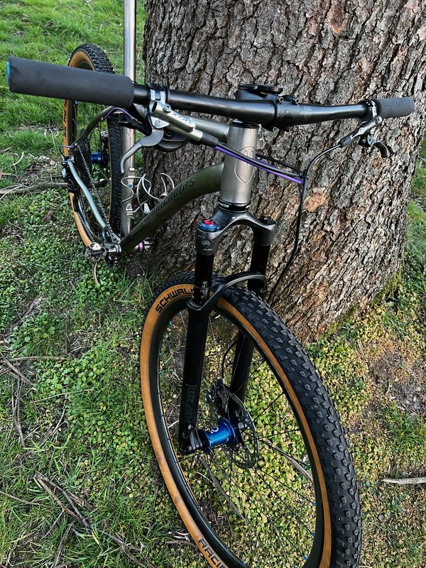 Titanium Van Nicholas 29 MTB - Maat L - Mountainbike.be