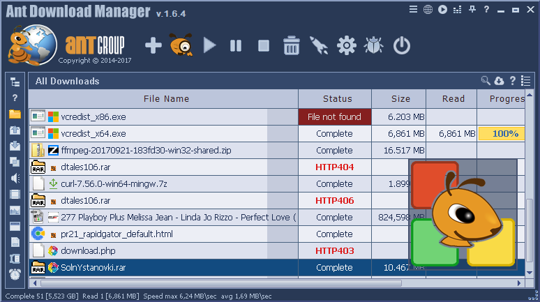 Ant Download Manager Pro 1