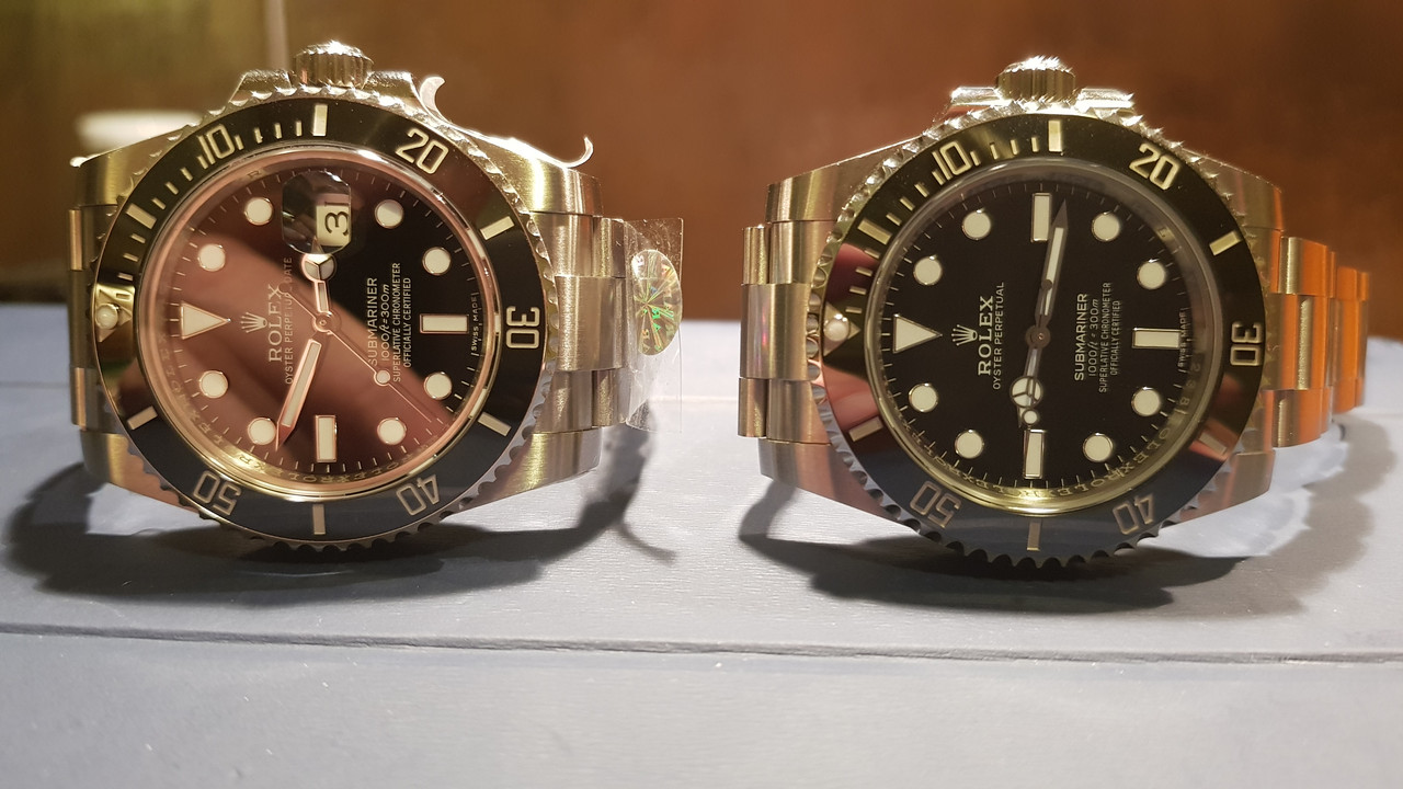 Submariner ARF 116610LN V3 904L vs Submariner ZZF 114060 v2 904L   - Ρολόγια Replica