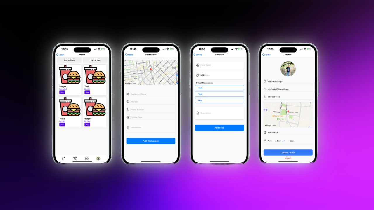 Food Delivery App by Nischal Acharya