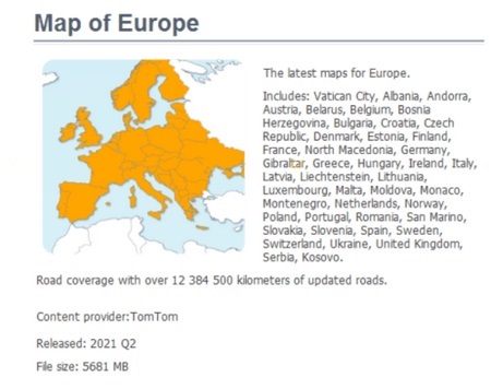 iGO R3 TomTom [TeleAtlas] EUROPE Q2 2021.06 Multilingual 