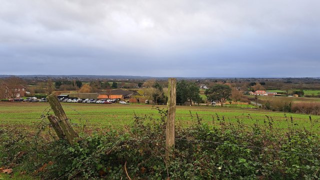 View from the churchyard