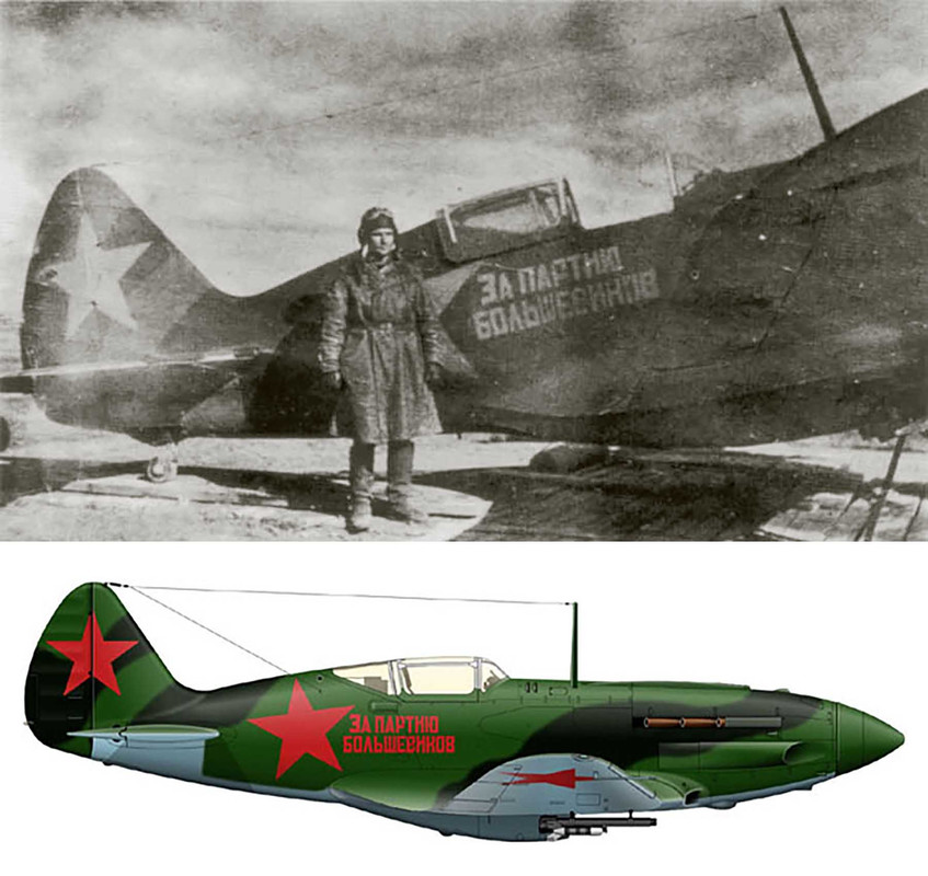 Mikoyan-Gurevich-MiG-3-172IAP-For-the-Party-of-Bolsheviks-with-Nikolai-Sheyenko-May-1942-01