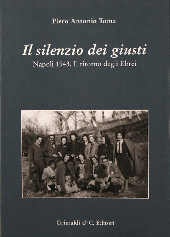 Copertina del libro "Il silenzio dei giusti". Memoria dell'Olocausto in Italia