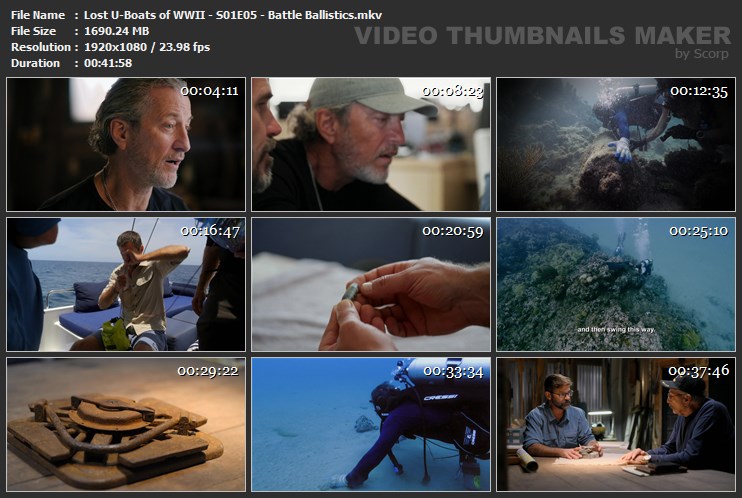 Lost U-Boats of WWII - S01E05 - Battle Ballistics.mkv