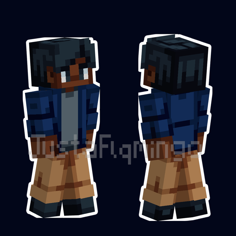 Day 23 of making pmcers in hive style without their permisson: YumyWafflz! Minecraft Skin