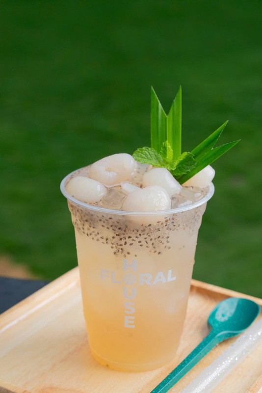 Trà long nhãn hạt chia