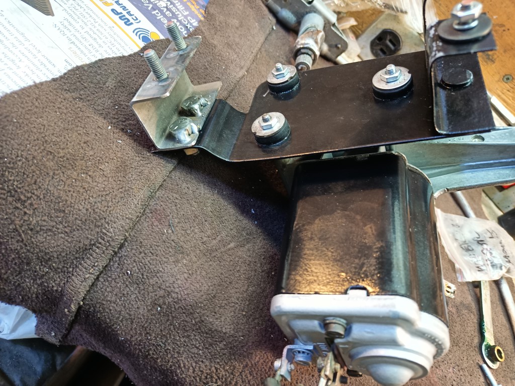 Another version of the wiper motor relocation MGA Forum The MG