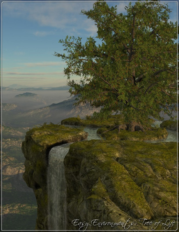 00 main easy environments tree of life daz3d