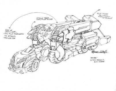 FMH Alex Milne MTMTE - Ultra Magnus alt mode (pe