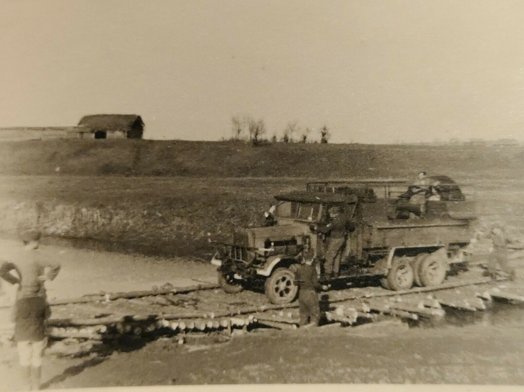 foto front LKW Behelfsbrücke