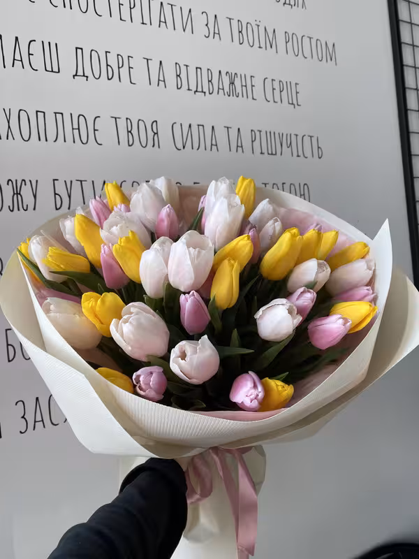 Букет з тюльпанів No.3