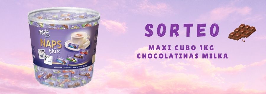 ¡Sorteamos este maxi cubo Milka!