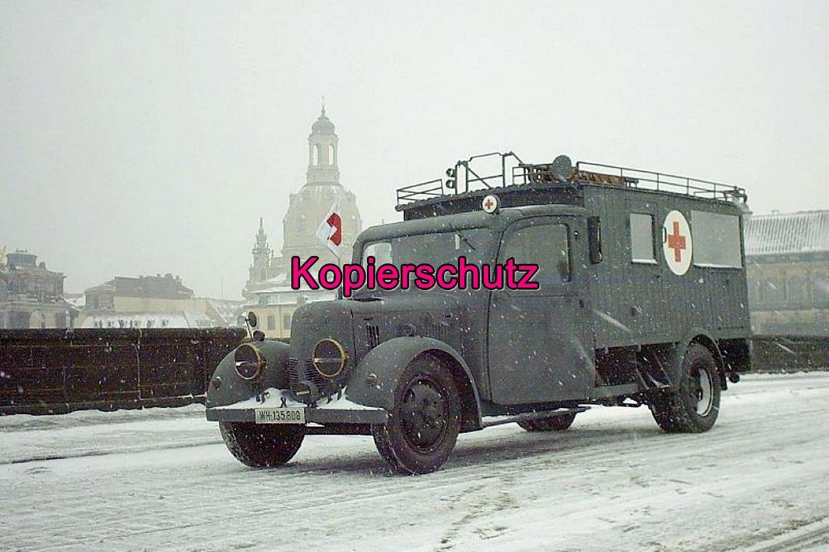Sanitätsfahrzeug der Wehrmacht Phänomen Granit