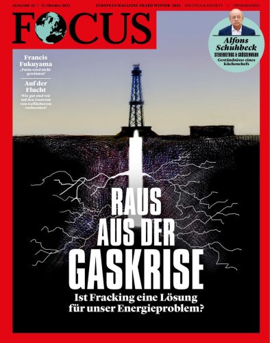 Cover: Focus Nachrichtenmagazin No 43 vom 22  Oktober 2022
