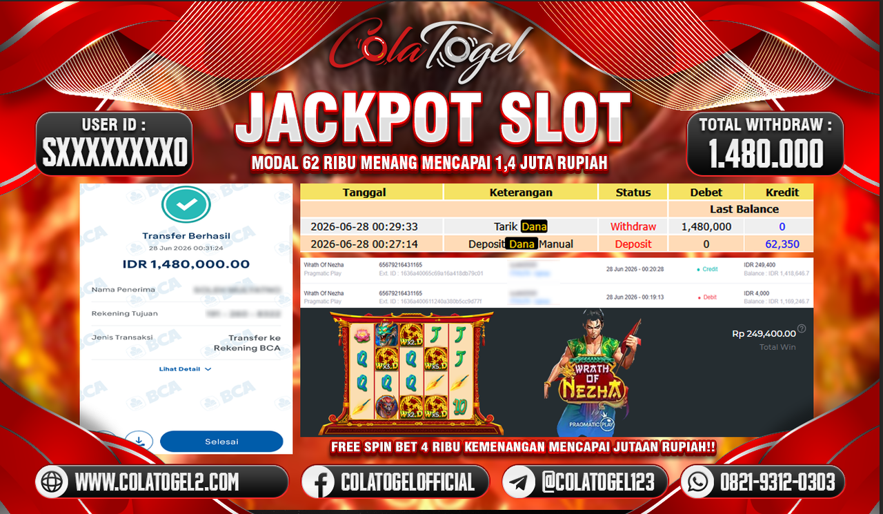 JACKPOT SLOT GACOR!!
