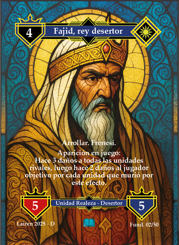 FAJID, REY DESERTOR