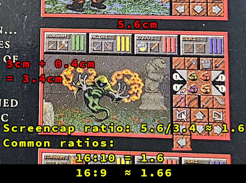 boxback screens ratio