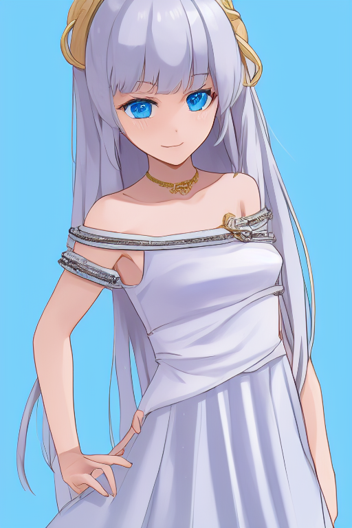 00096-3773457058-1girl,full_body,12yo little girl,small_breast,Ice_background,bare_shoulders,((blue_