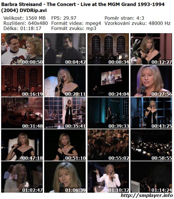 Barbra Streisand - The Concert - Live at the MGM Grand 1993-