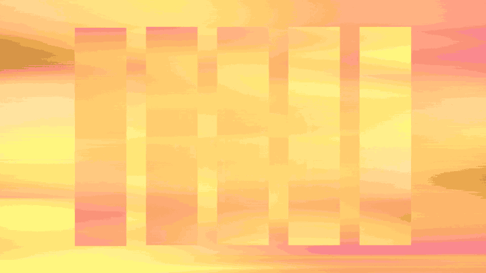 Countdown – Sunrise Serene – Vertical Bars