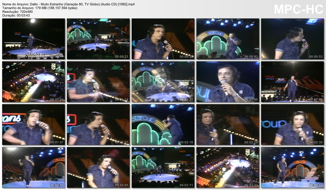 Dalto - Muito Estranho (Geração 80, TV Globo) (Audio CD) [1982]