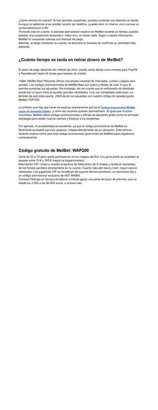 El último código promocional de Mel Bet para 2026 WAP200 Bono del 100