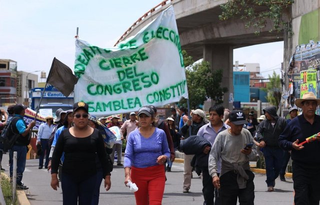 Protestas en Perú