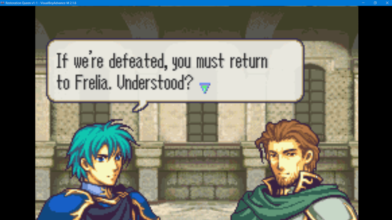 2024-02-22 20_39_57-Restoration Queen v1-1 - VisualBoyAdvance-M 2.1.8