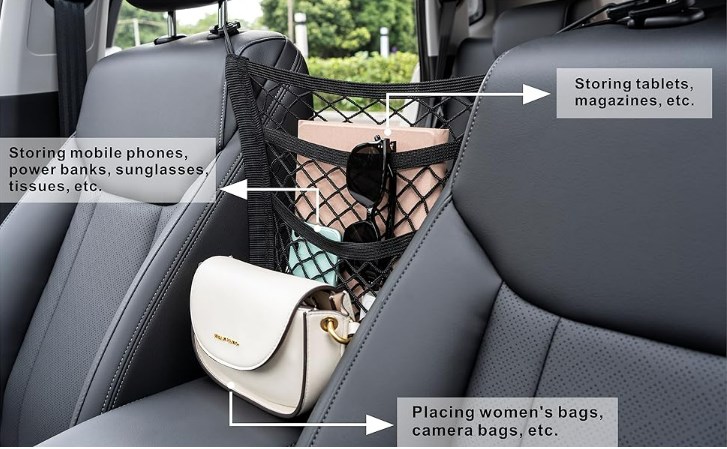 Borsa a rete per auto