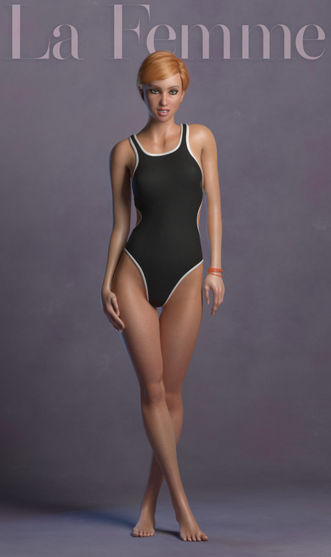 La Femme Pro - 1.1 Pro Base Figure for Poser 11