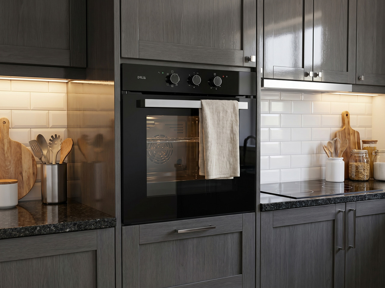 Horno Empotrable Eléctrico de Convección Drija Latino 60 Black