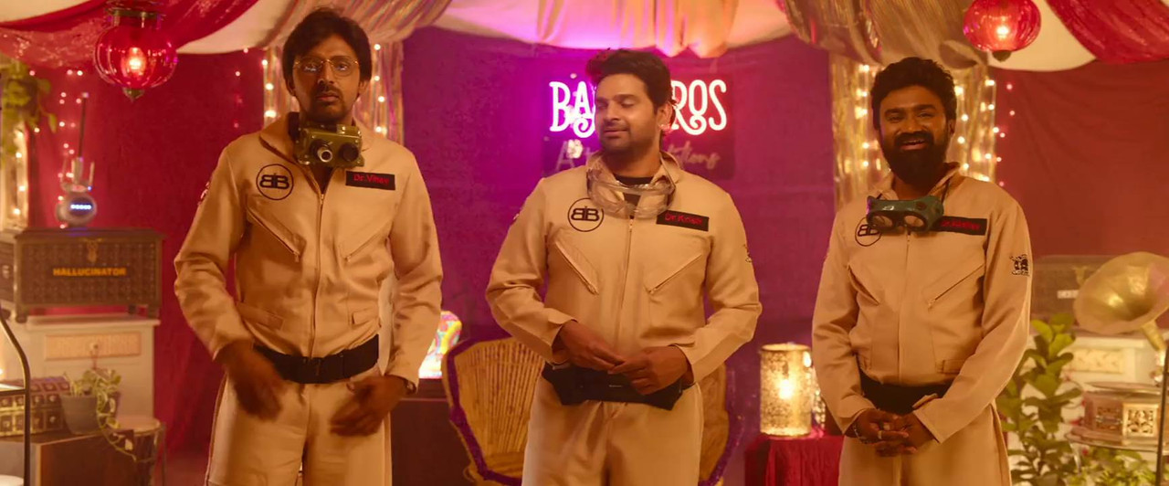 Om Bheem Bush 2024 WebRip [Hindi + Tamil + Telugu + Malayalam + Kannada] 480p, 720p ESub Screenshot
