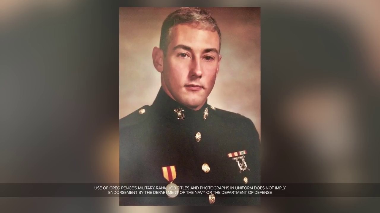 Greg Pence during military service