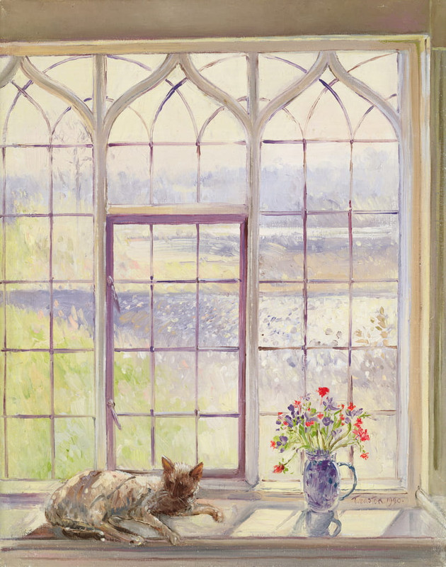 Timothy-Easton-Sleeper-with-Anemones-Meister-Drucke-245072