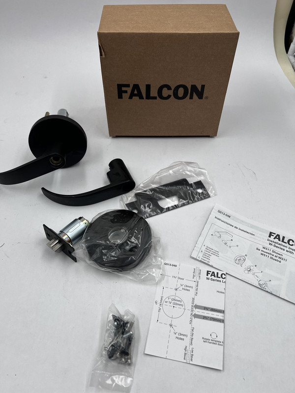 FALCON W511LD QUA 613 ENTRY/OFFICE LOCK W SERIES LEVER LOCK