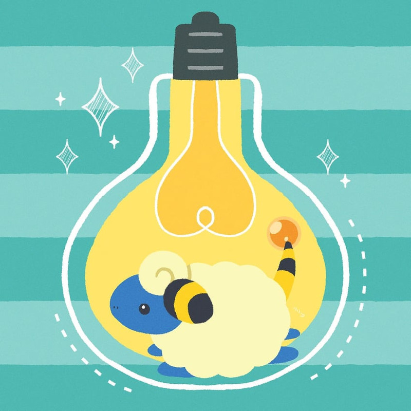mareep-pokemon-drawn-by-ririko-nagarebos