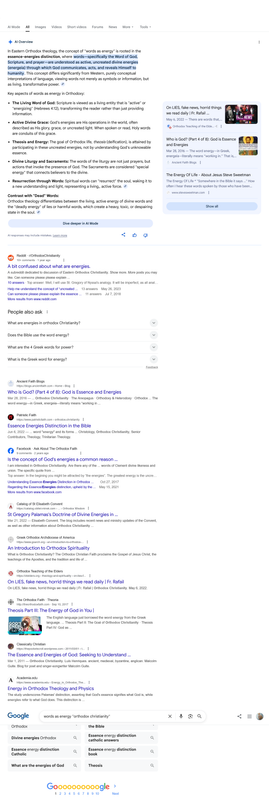 Screenshot 2026 02 06 at 12 58 29 words as energy orthodox christianity Google Search