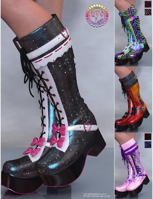 094988 RDR NYC for Sweetheart Boots Harley Quinn