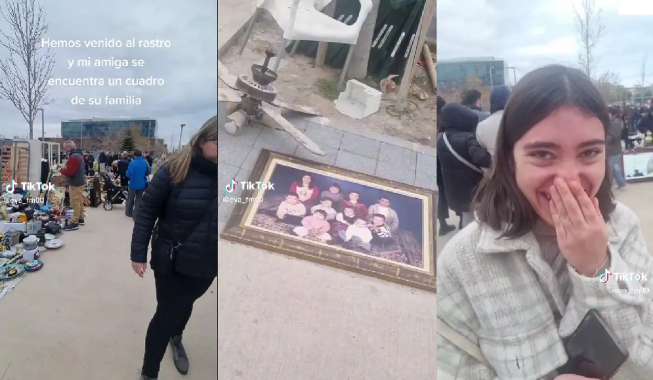 Mujer se hace viral en el mercado de segunda mano, esto fue lo que pasó