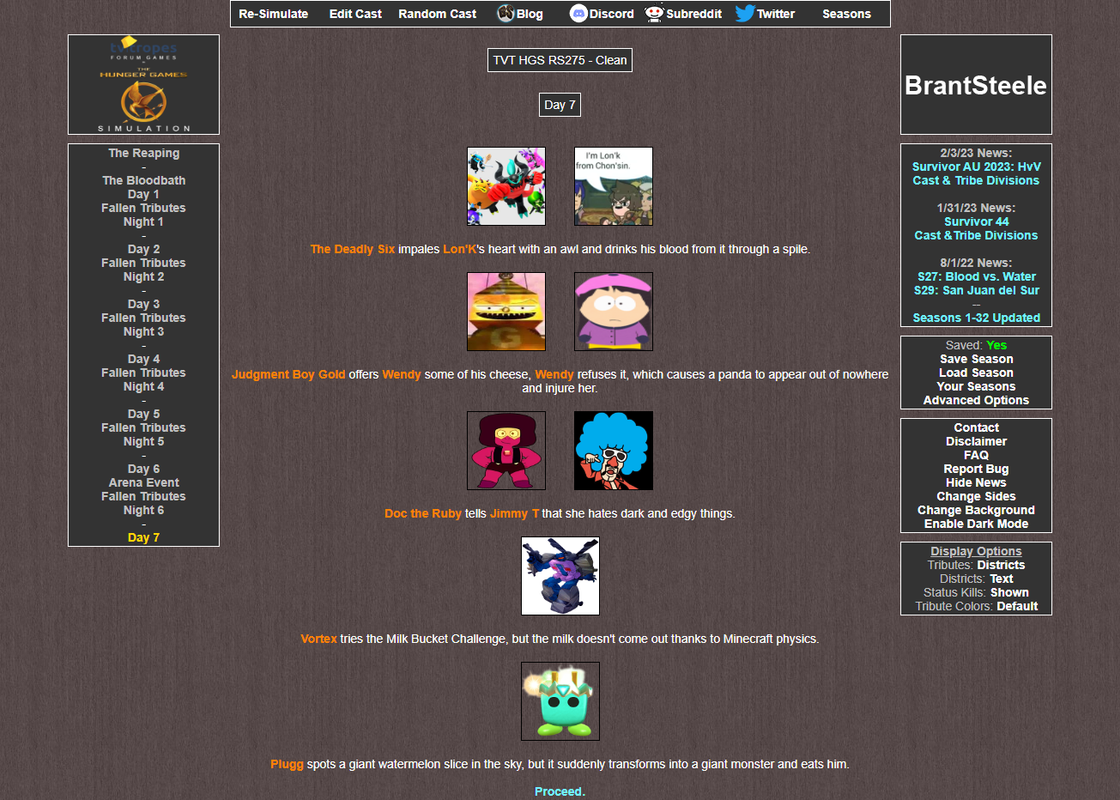 2023-05-02 - 20-36-28 - BrantSteele Hunger Games Simulator
