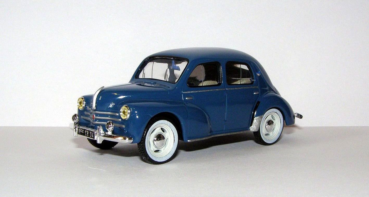 1954 Renault 4CV (R1062) (IXO Models for Auto Plus G1193017) 1