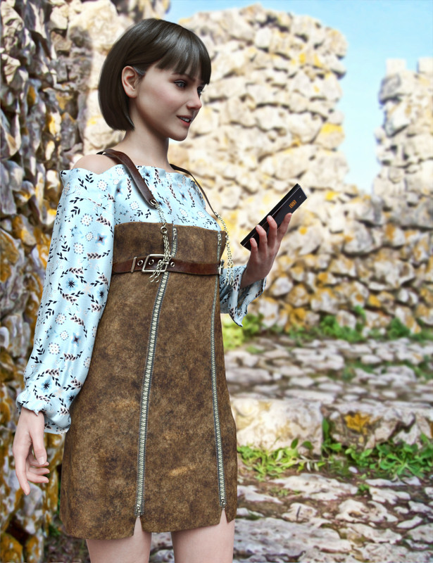 dForce Suspender Dress for Genesis 8 Females dForce Suspender Dress for Genesis 8 Females