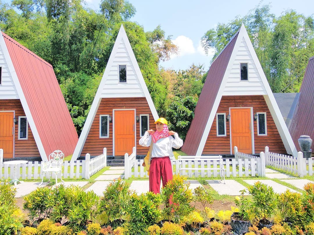 Salah satu spot foto Instagramable di Kebun Bibit