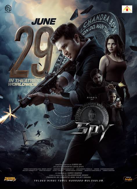 Spy (2023) [Hindi-Telugu] HD Print