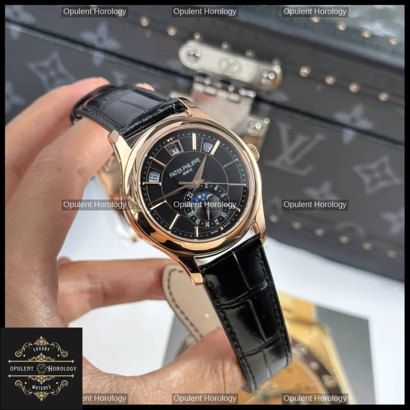 Patek Philippe 5205R – Black Dial Annual Calendar 40 mm - Super Clone