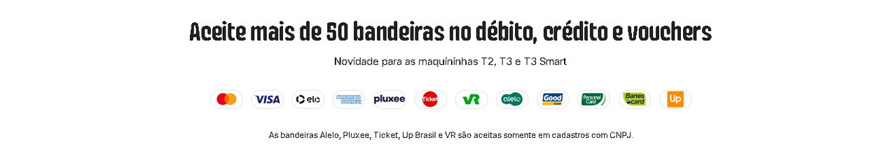 Bandeiras aceitas