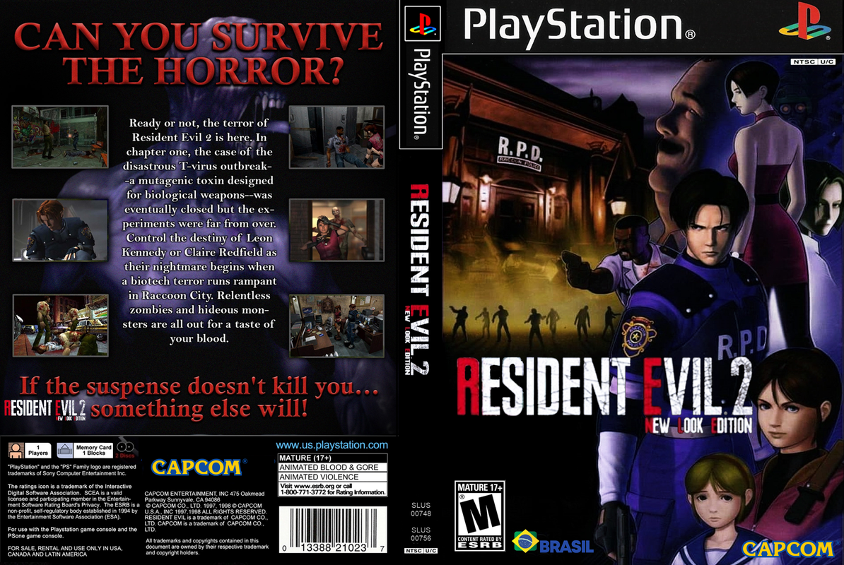 Resident Evil 2 - New Look Edition (BR)